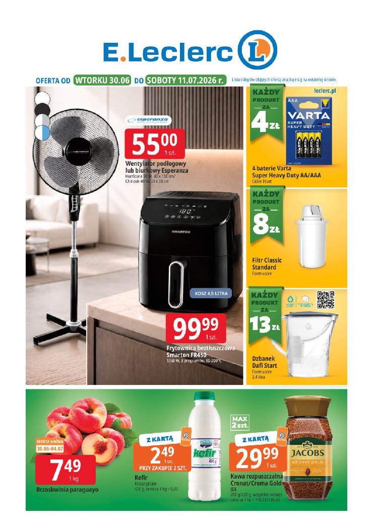 Gazetka E-leclerc 30/06/2026 – 11/07/2026