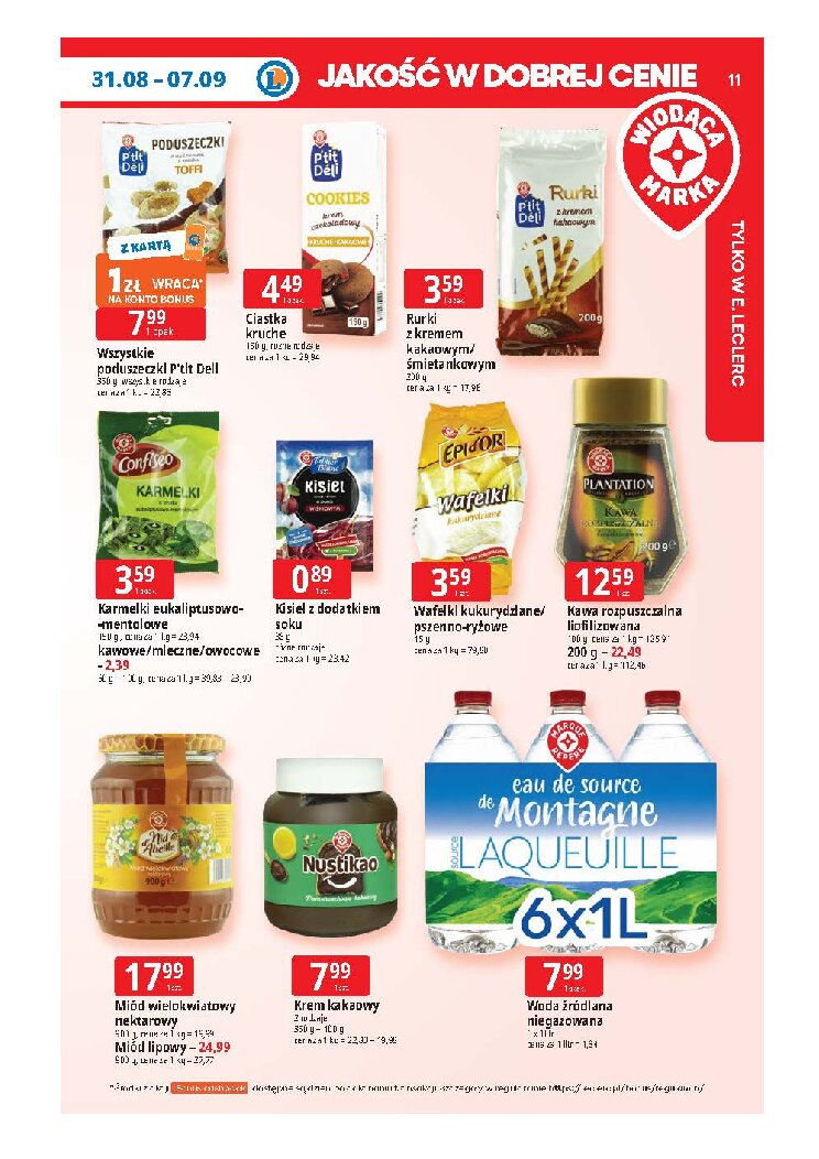 Gazetka E-leclerc 31/08/2026 – 07/09/2026 - gazetki promocyjne str. 11