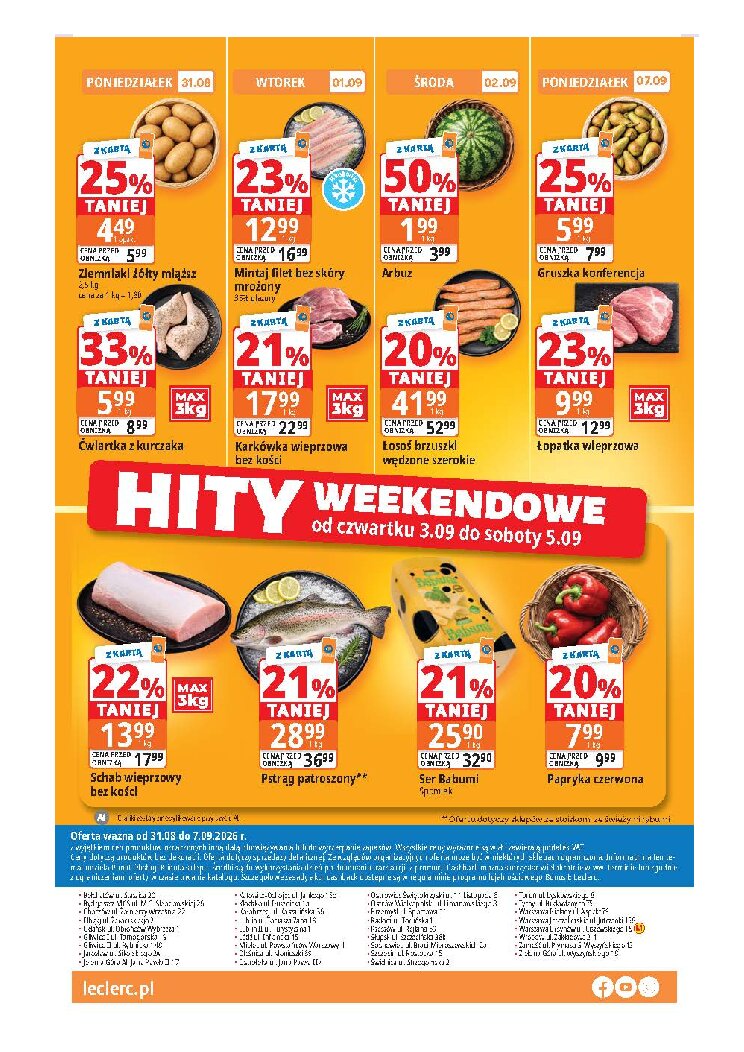 Gazetka E-leclerc 31/08/2026 – 07/09/2026 - gazetki promocyjne str. 32
