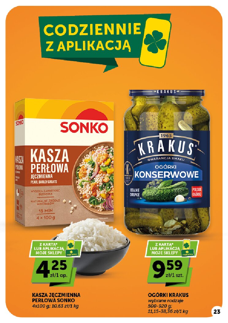Gazetka Groszek 08/10/2026 – 14/10/2026 - gazetki promocyjne str. 23