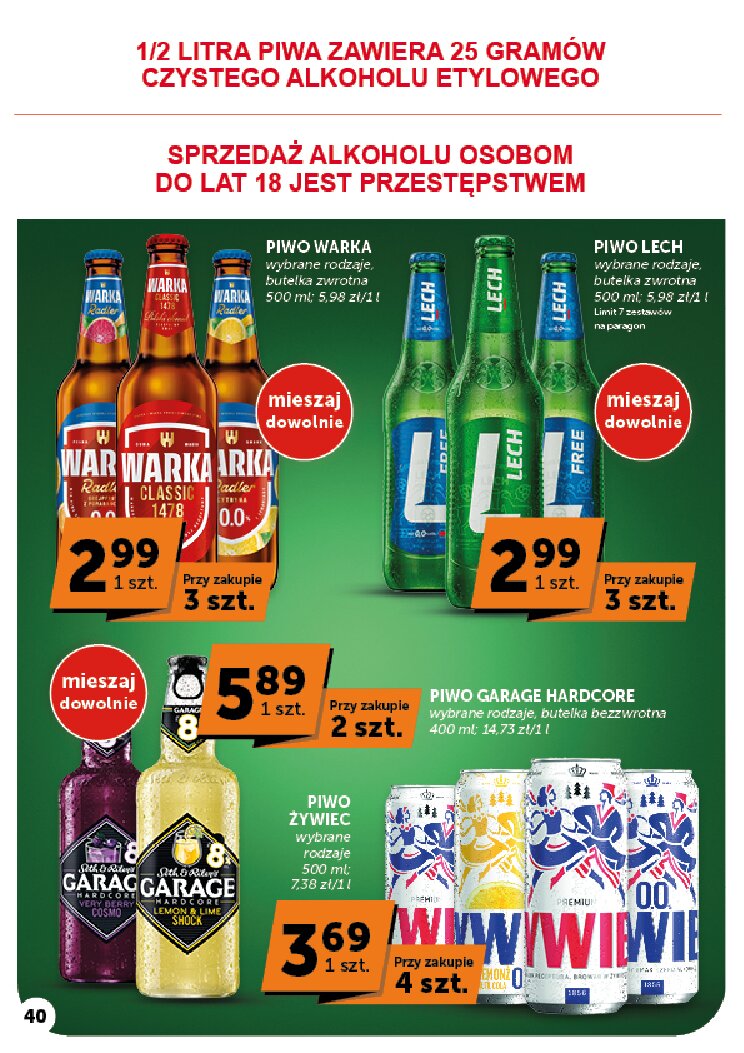 Gazetka Groszek 08/10/2026 – 14/10/2026 - gazetki promocyjne str. 40