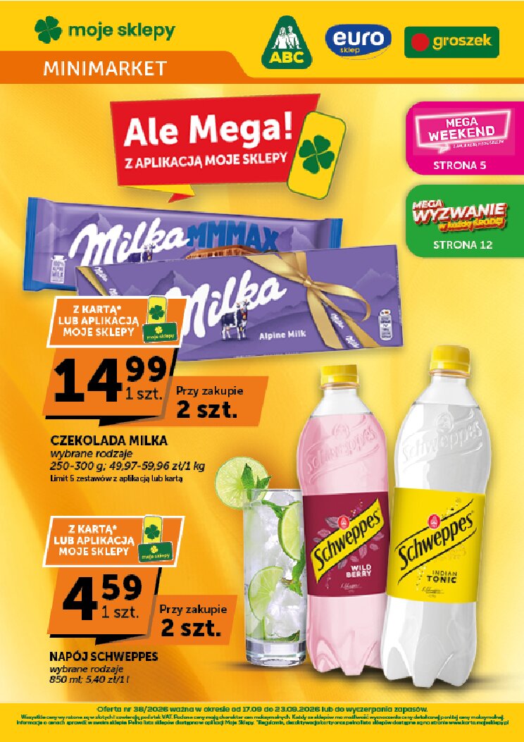 Gazetka Groszek 17/09/2026 – 23/09/2026 - gazetki promocyjne str. 1