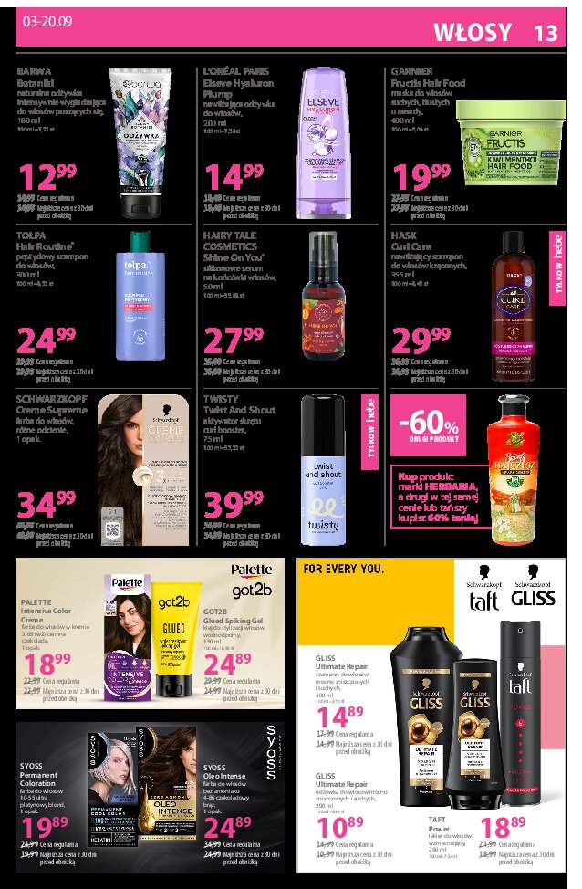 Gazetka Hebe 03/09/2026 – 20/09/2026 - gazetki promocyjne str. 13