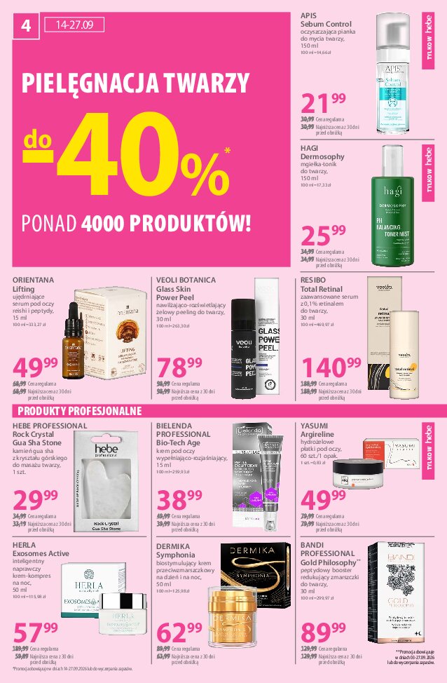 Gazetka Hebe 03/09/2026 – 20/09/2026 - gazetki promocyjne str. 4