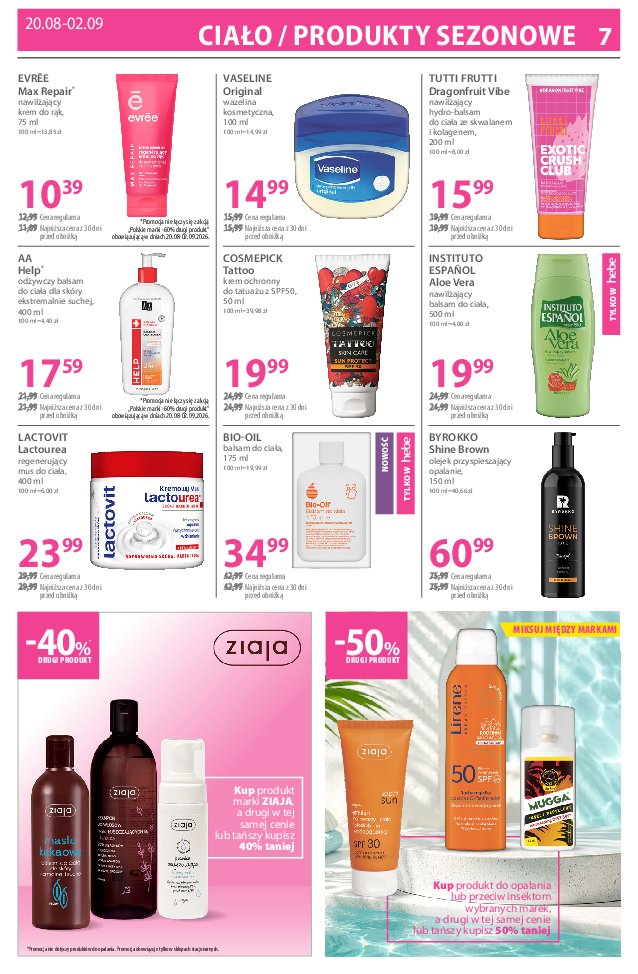 Gazetka Hebe 20/08/2026 – 02/09/2026 - gazetki promocyjne str. 7