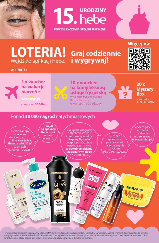Gazetka Hebe 21/09/2026 – 05/10/2026 - gazetki promocyjne str. 10