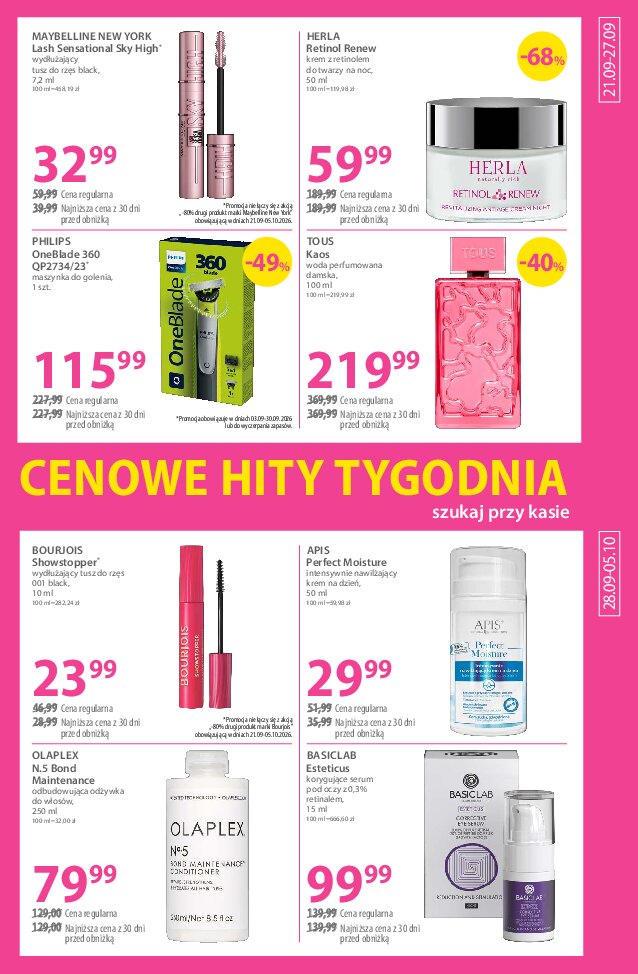 Gazetka Hebe 21/09/2026 – 05/10/2026 - gazetki promocyjne str. 15
