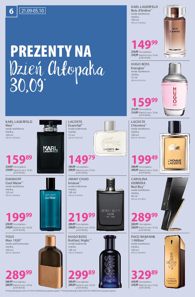 Gazetka Hebe 21/09/2026 – 05/10/2026 - gazetki promocyjne str. 6