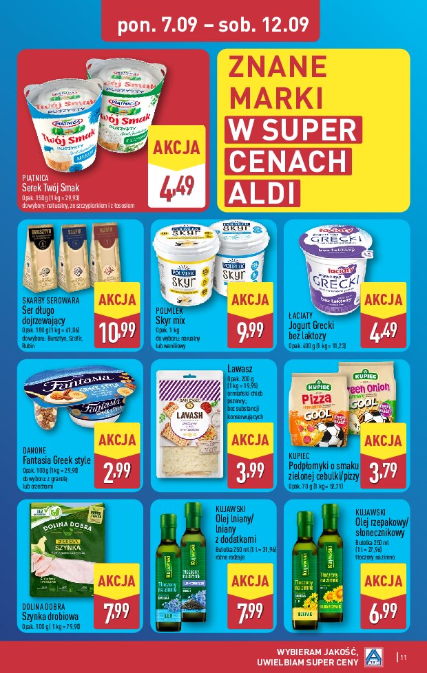 Gazetka Aldi 07/09/2026 – 12/09/2026 - gazetki promocyjne str. 11