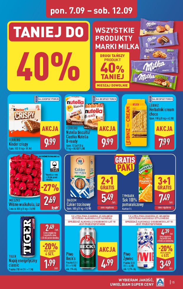 Gazetka Aldi 07/09/2026 – 12/09/2026 - gazetki promocyjne str. 15