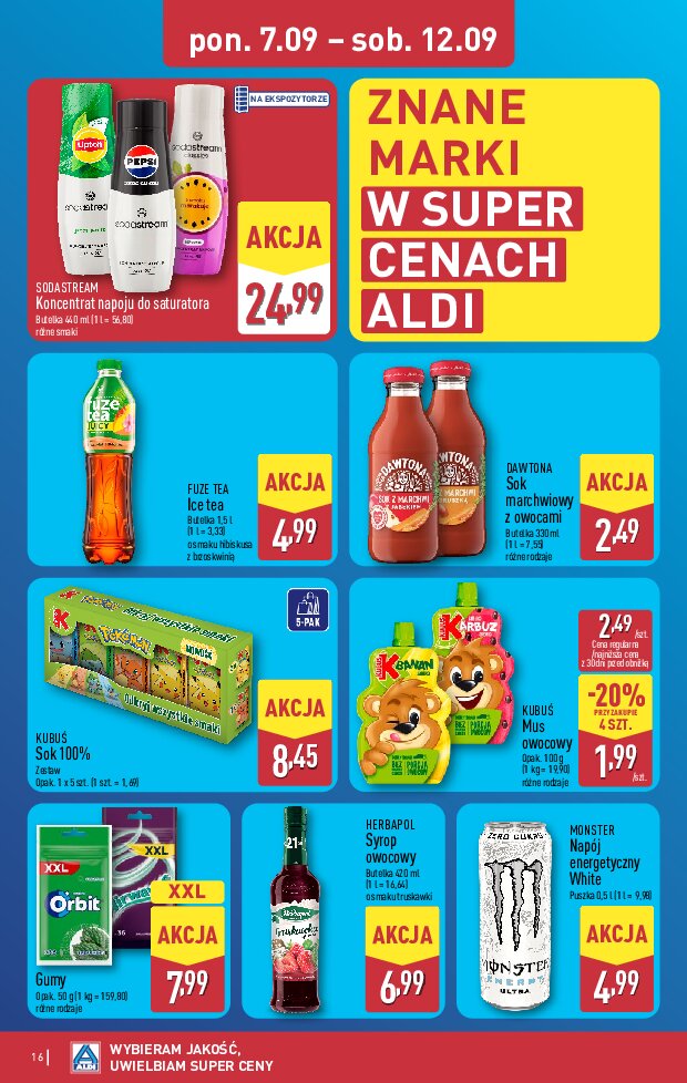 Gazetka Aldi 07/09/2026 – 12/09/2026 - gazetki promocyjne str. 16
