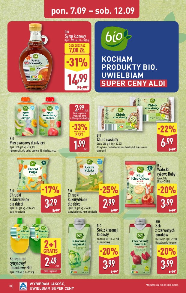 Gazetka Aldi 07/09/2026 – 12/09/2026 - gazetki promocyjne str. 18