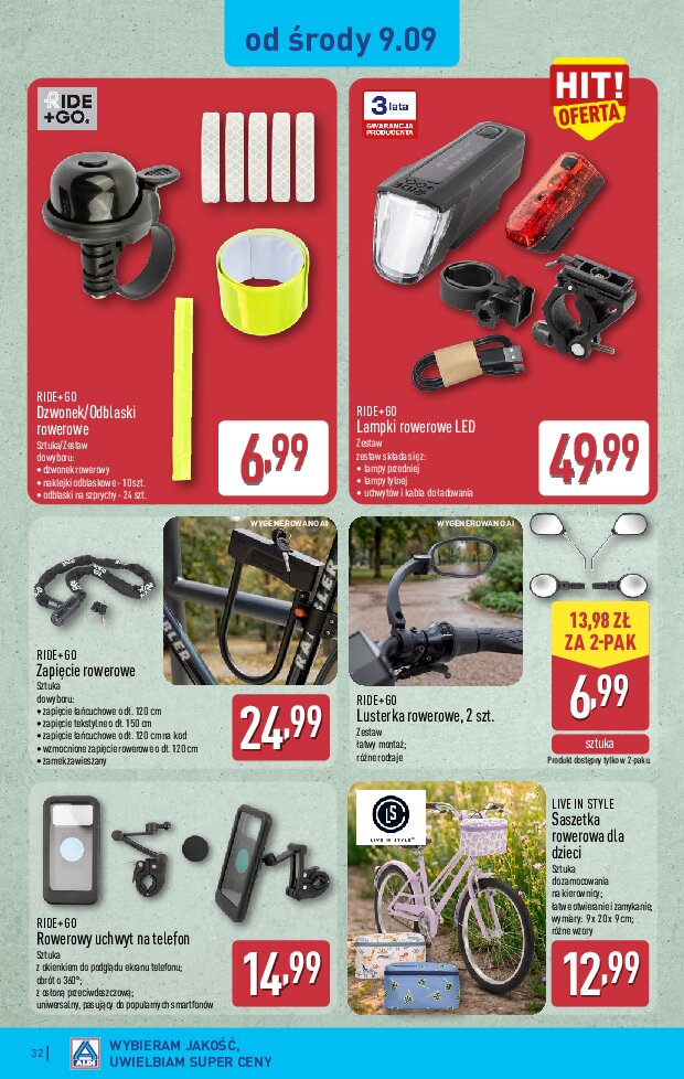 Gazetka Aldi 07/09/2026 – 12/09/2026 - gazetki promocyjne str. 32
