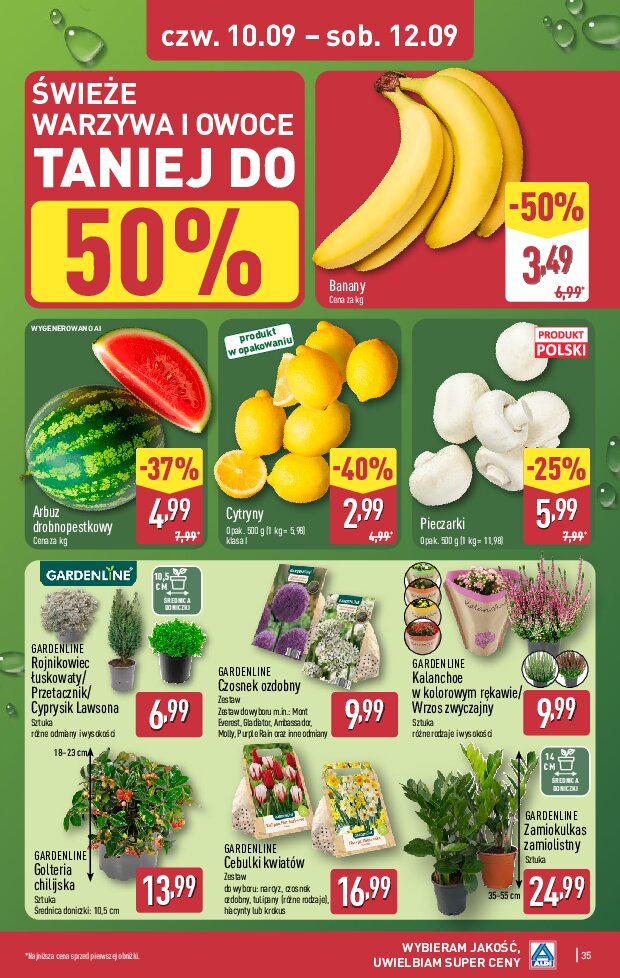 Gazetka Aldi 07/09/2026 – 12/09/2026 - gazetki promocyjne str. 35
