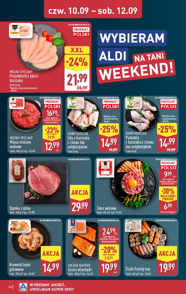 Gazetka Aldi 07/09/2026 – 12/09/2026 - gazetki promocyjne str. 36