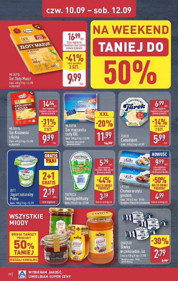 Gazetka Aldi 07/09/2026 – 12/09/2026 - gazetki promocyjne str. 38