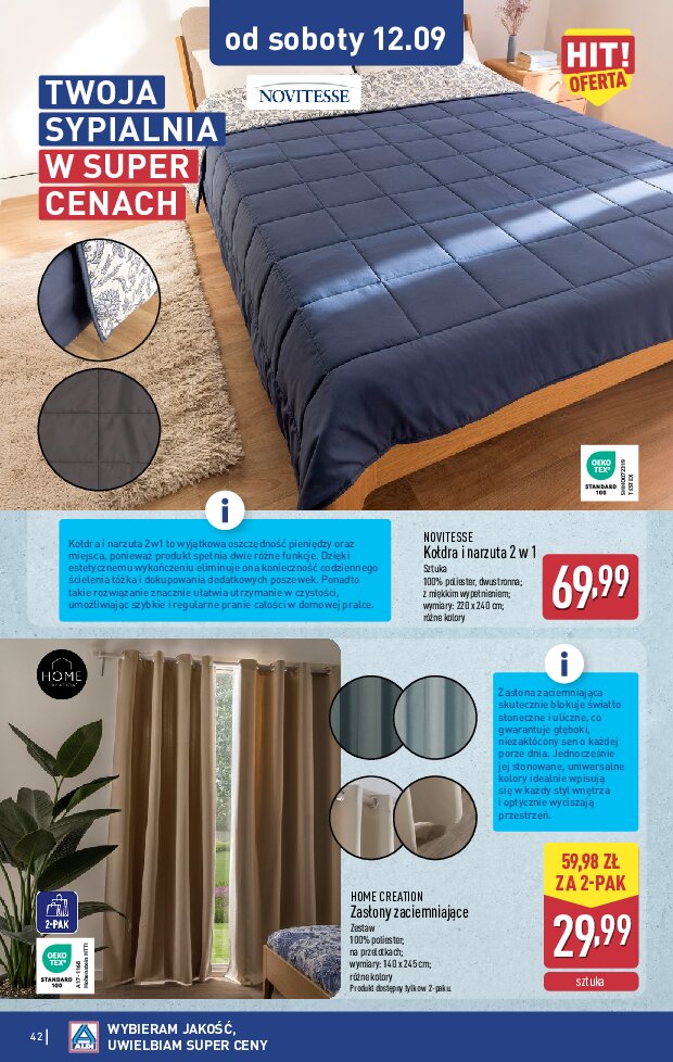 Gazetka Aldi 07/09/2026 – 12/09/2026 - gazetki promocyjne str. 42