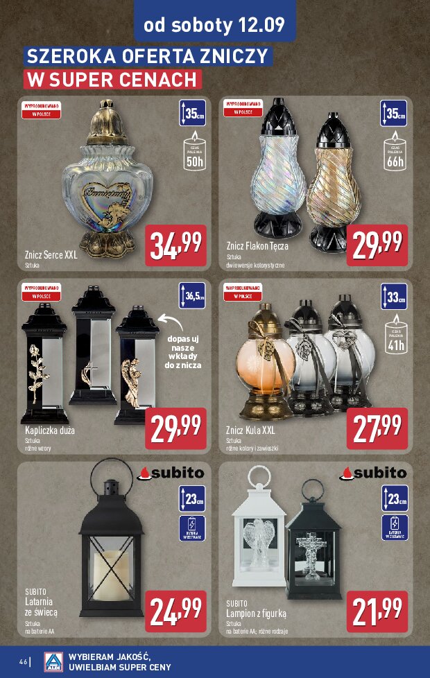 Gazetka Aldi 07/09/2026 – 12/09/2026 - gazetki promocyjne str. 46