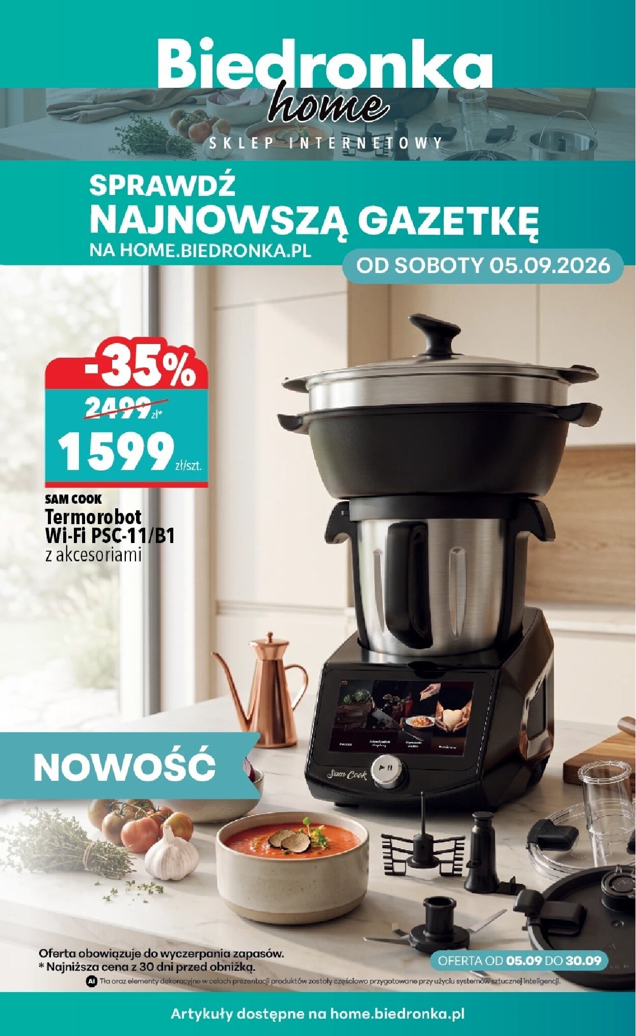 Gazetka Biedronka 05/09/2026 – 31/10/2026