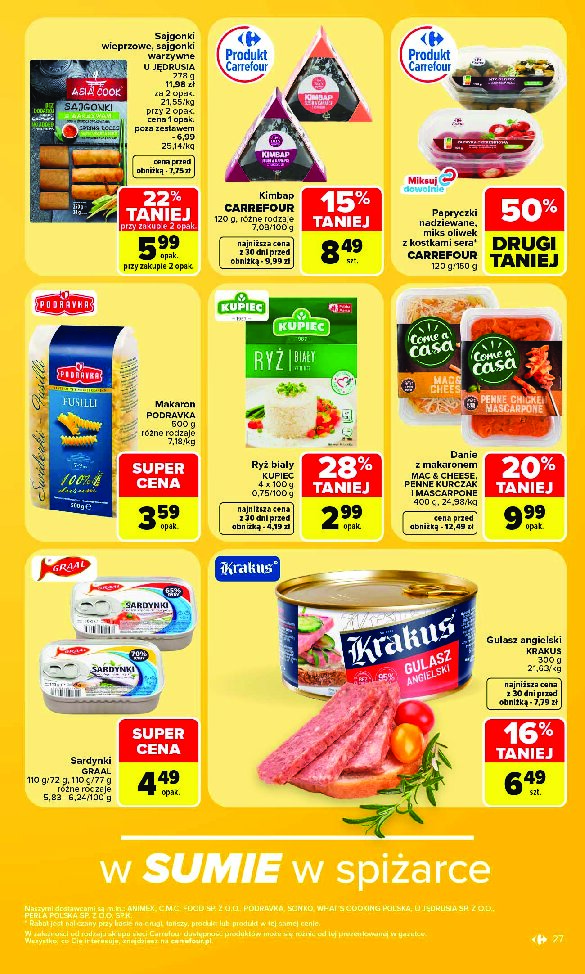 Gazetka Carrefour 07/09/2026 – 12/09/2026 - gazetki promocyjne str. 29