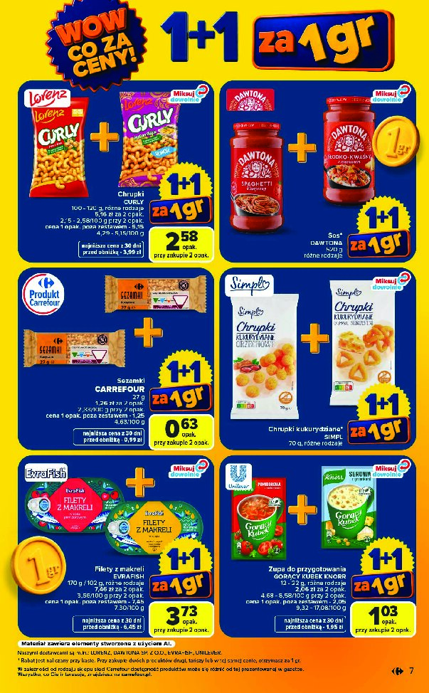 Gazetka Https://wwwgazetkipromocyjnenet/carrefour 07/09/2026 – 12/09/2026 - gazetki promocyjne str. 7