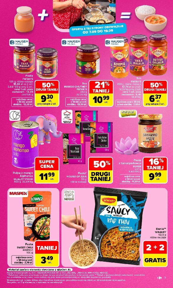 Gazetka Carrefour 07/09/2026 – 19/09/2026 - gazetki promocyjne str. 3