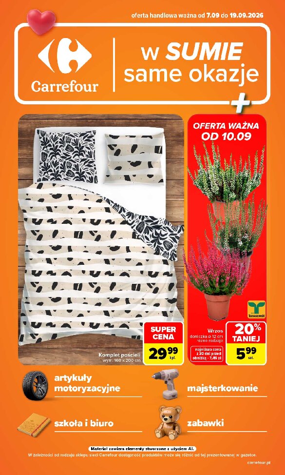 Gazetka Carrefour 07/09/2026 – 19/09/2026