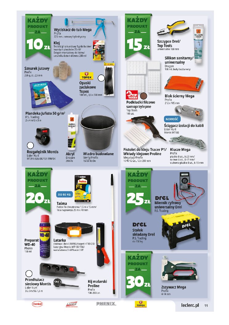 Gazetka Https://wwwgazetkipromocyjnenet/e-leclerc 08/09/2026 – 19/09/2026 - gazetki promocyjne str. 11