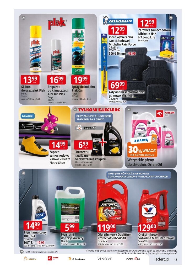 Gazetka Https://wwwgazetkipromocyjnenet/e-leclerc 08/09/2026 – 19/09/2026 - gazetki promocyjne str. 13