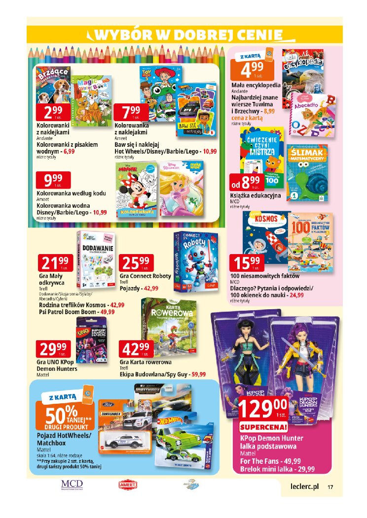 Gazetka Https://wwwgazetkipromocyjnenet/e-leclerc 08/09/2026 – 19/09/2026 - gazetki promocyjne str. 17