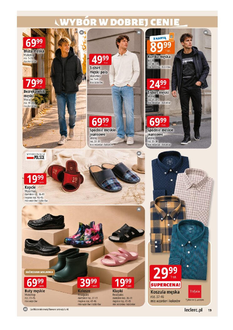 Gazetka Https://wwwgazetkipromocyjnenet/e-leclerc 08/09/2026 – 19/09/2026 - gazetki promocyjne str. 19