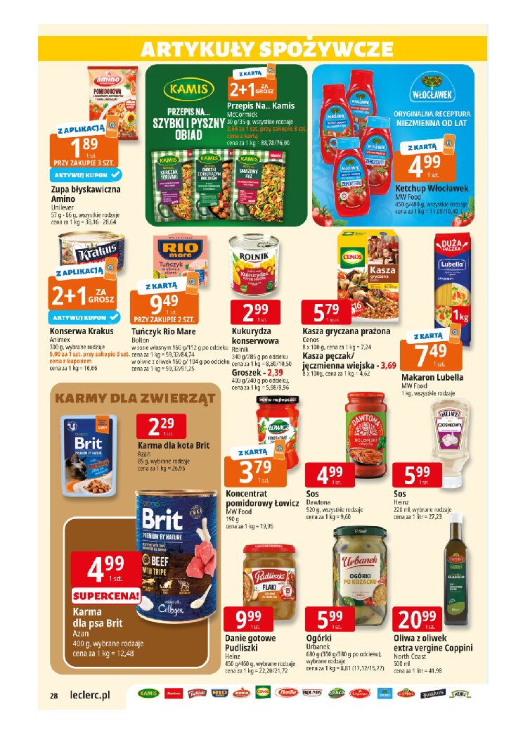 Gazetka Https://wwwgazetkipromocyjnenet/e-leclerc 08/09/2026 – 19/09/2026 - gazetki promocyjne str. 28