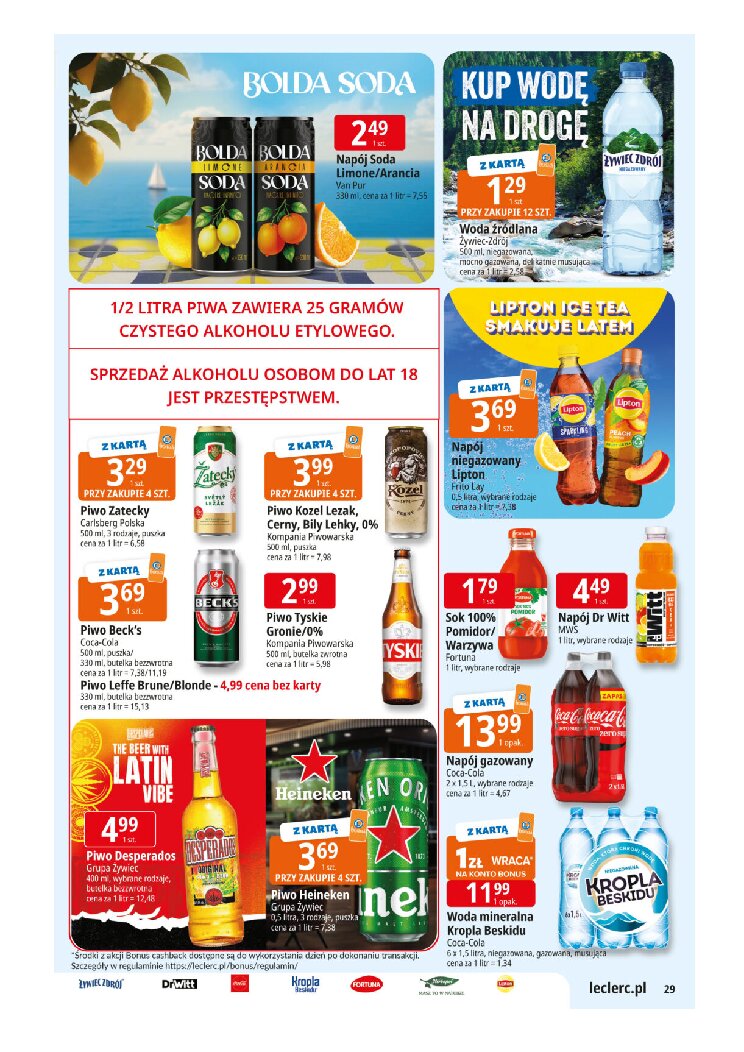 Gazetka Https://wwwgazetkipromocyjnenet/e-leclerc 08/09/2026 – 19/09/2026 - gazetki promocyjne str. 29