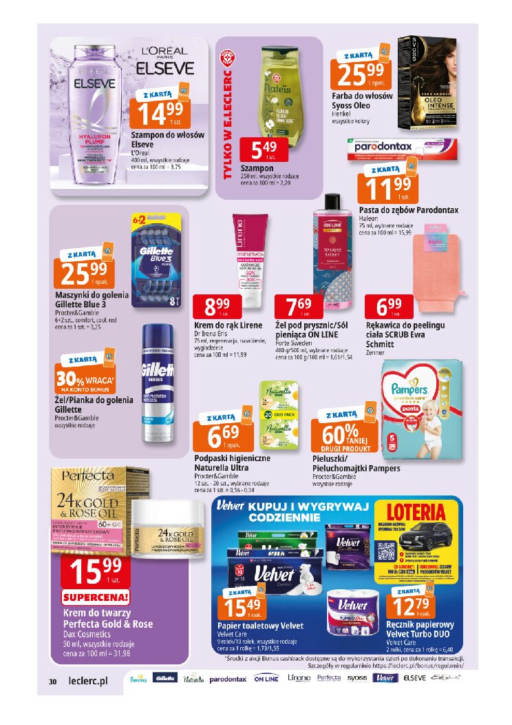 Gazetka Https://wwwgazetkipromocyjnenet/e-leclerc 08/09/2026 – 19/09/2026 - gazetki promocyjne str. 30