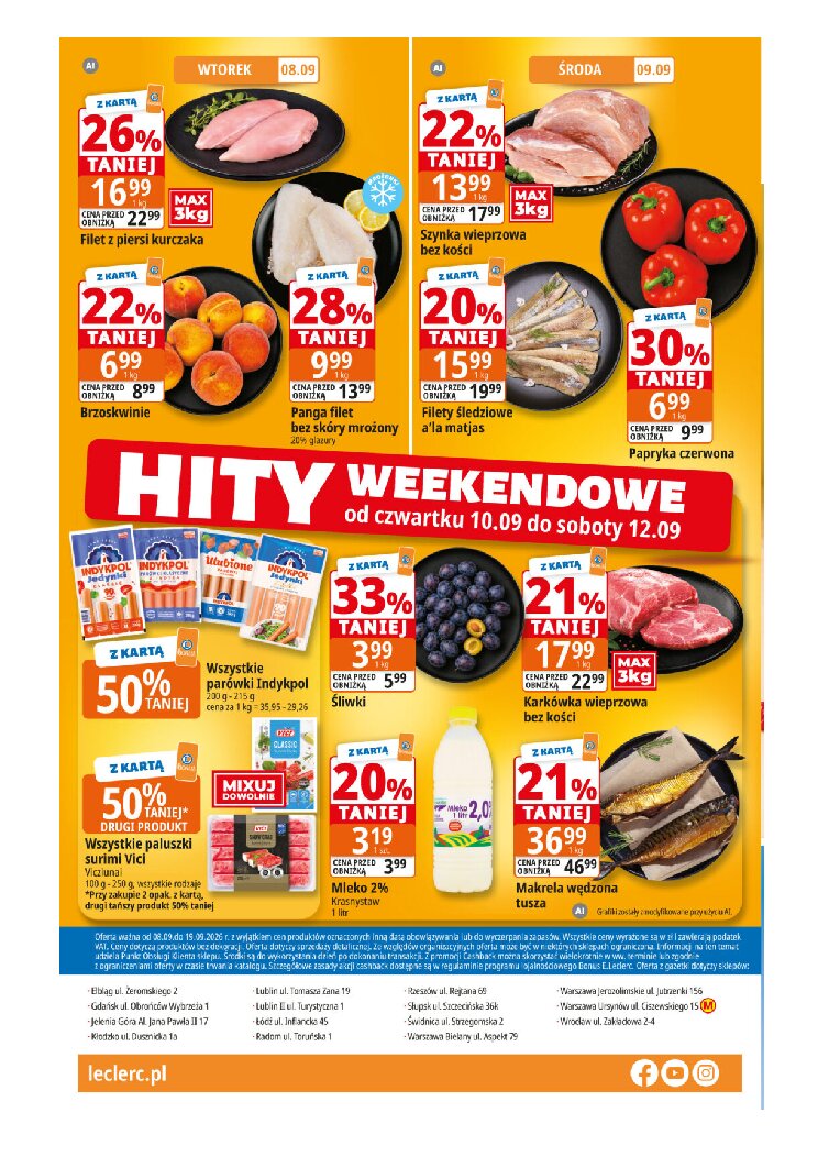Gazetka Https://wwwgazetkipromocyjnenet/e-leclerc 08/09/2026 – 19/09/2026 - gazetki promocyjne str. 32