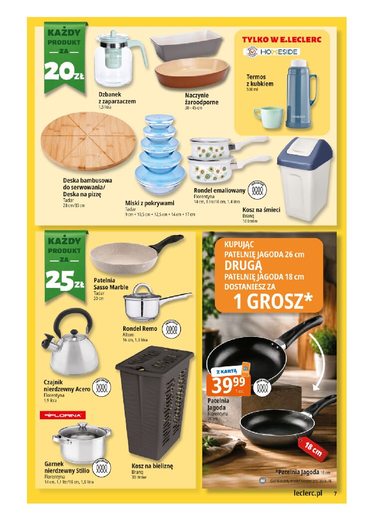 Gazetka Https://wwwgazetkipromocyjnenet/e-leclerc 08/09/2026 – 19/09/2026 - gazetki promocyjne str. 7