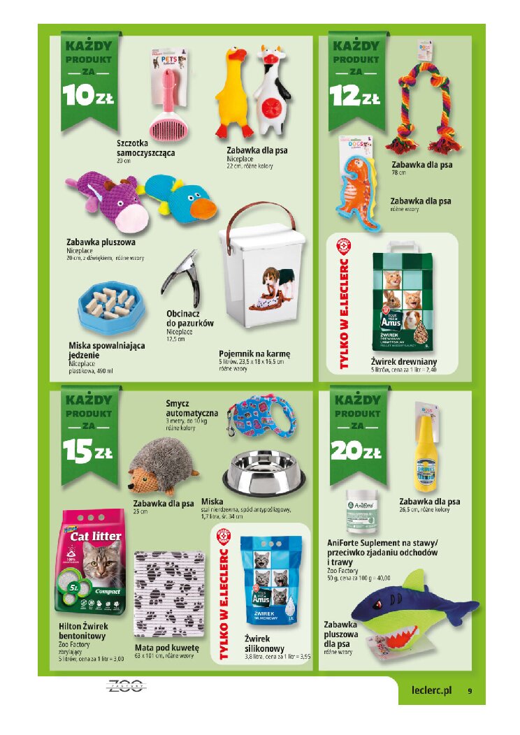 Gazetka Https://wwwgazetkipromocyjnenet/e-leclerc 08/09/2026 – 19/09/2026 - gazetki promocyjne str. 9