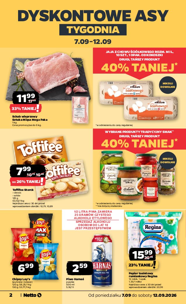 Gazetka Netto 07/09/2026 – 12/09/2026 - gazetki promocyjne str. 2