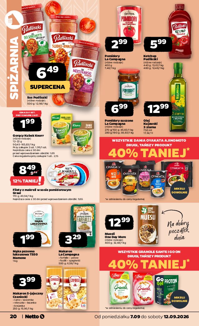 Gazetka Netto 07/09/2026 – 12/09/2026 - gazetki promocyjne str. 20