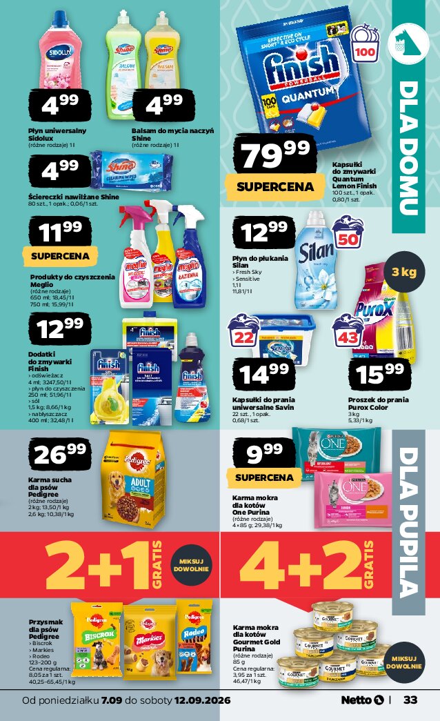 Gazetka Netto 07/09/2026 – 12/09/2026 - gazetki promocyjne str. 33