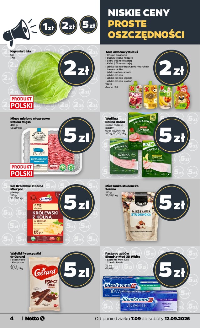 Gazetka Netto 07/09/2026 – 12/09/2026 - gazetki promocyjne str. 4