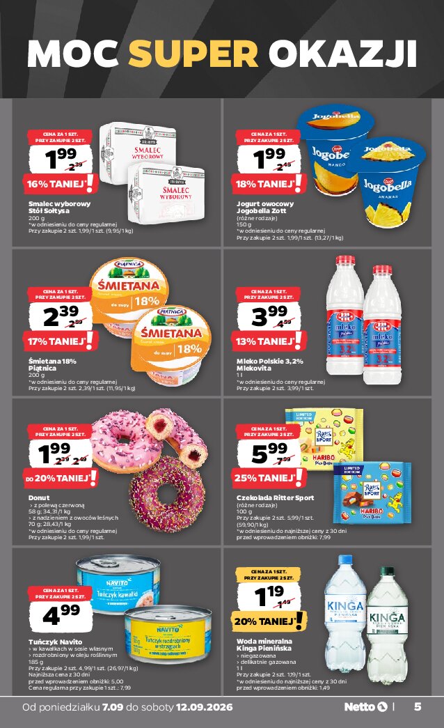 Gazetka Netto 07/09/2026 – 12/09/2026 - gazetki promocyjne str. 5