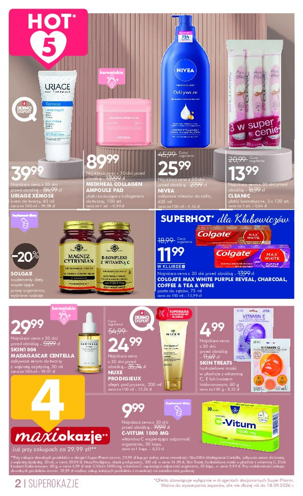 Gazetka Super-pharm 05/09/2026 – 18/09/2026 - gazetki promocyjne str. 2