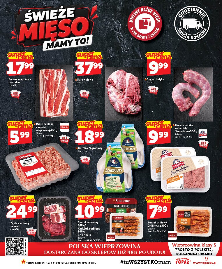 Gazetka Topaz 10/09/2026 – 16/09/2026 - gazetki promocyjne str. 19