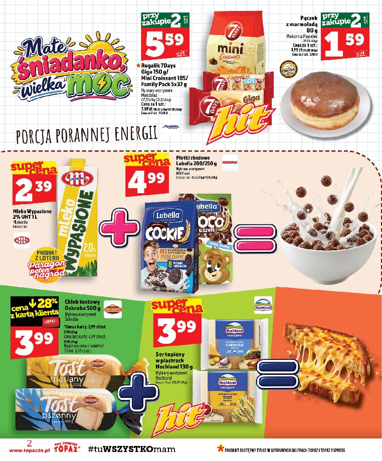 Gazetka Topaz 10/09/2026 – 16/09/2026 - gazetki promocyjne str. 2