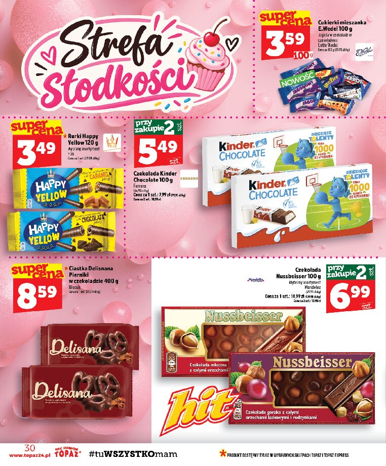 Gazetki promocyjne – słodycze - gazetki promocyjne str. 46
