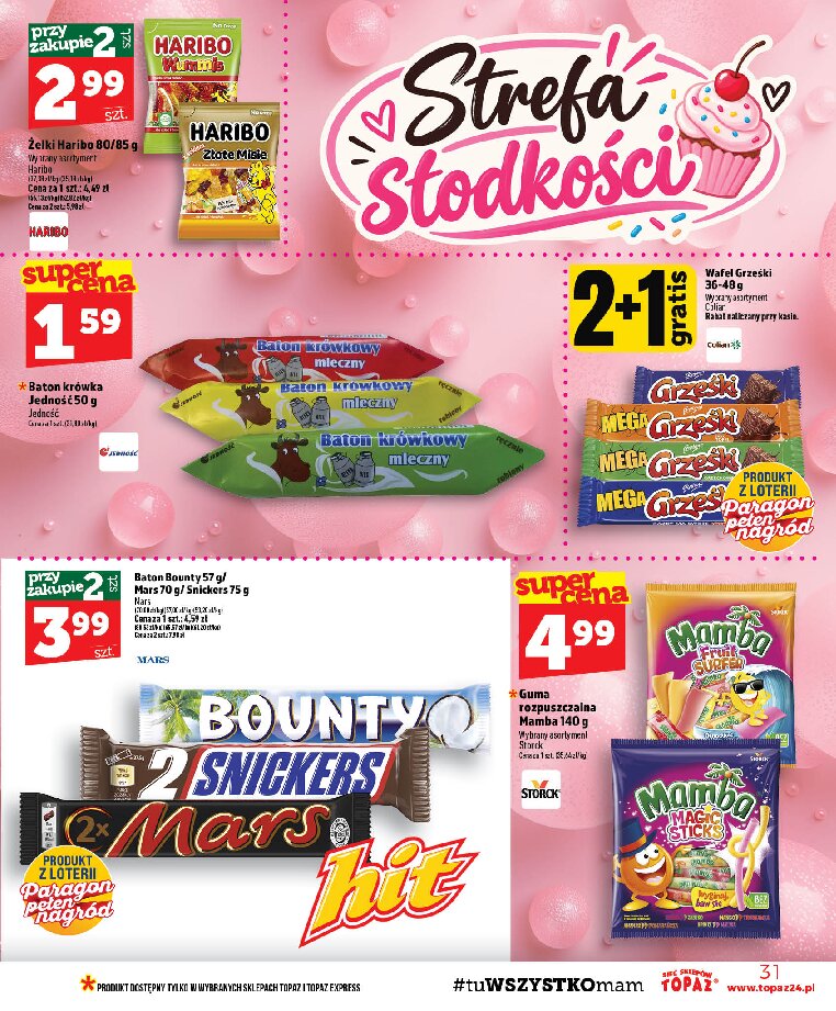 Gazetka Topaz 10/09/2026 – 16/09/2026 - gazetki promocyjne str. 31