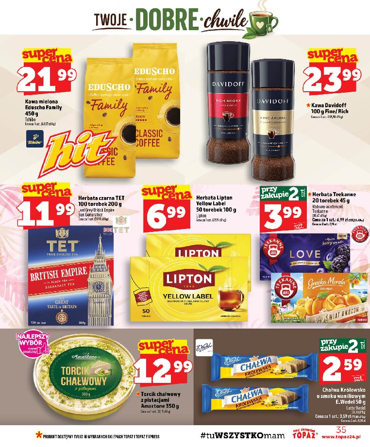 Gazetka Topaz 10/09/2026 – 16/09/2026 - gazetki promocyjne str. 35