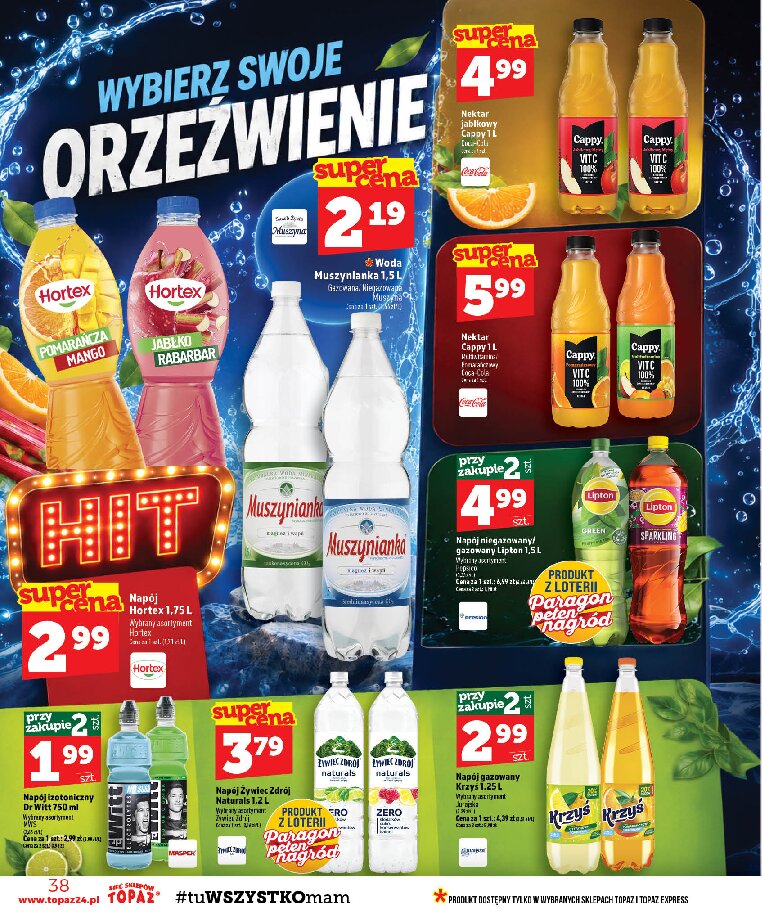 Gazetka Topaz 10/09/2026 – 16/09/2026 - gazetki promocyjne str. 38