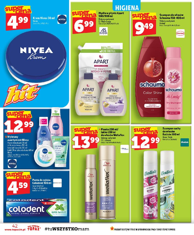 Gazetka Topaz 10/09/2026 – 16/09/2026 - gazetki promocyjne str. 42
